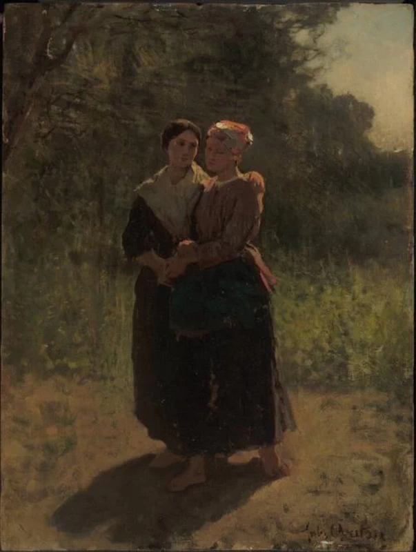Le due amiche - studio, Baltimore Museum of Art